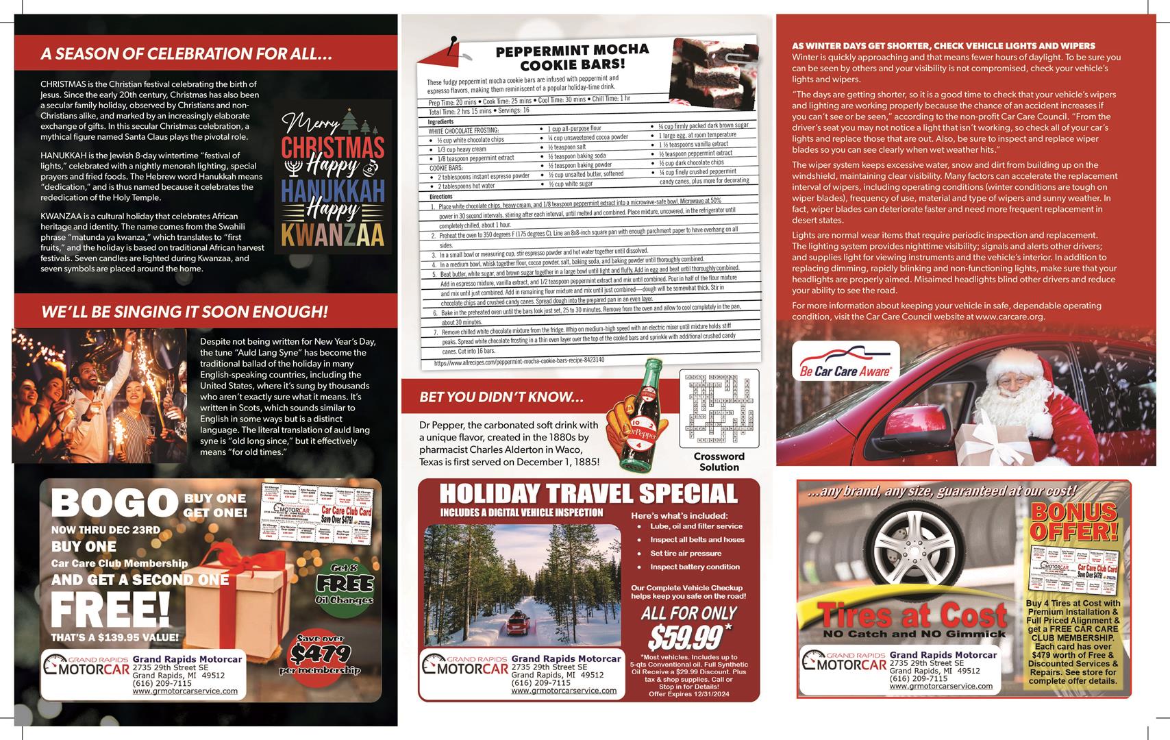 Holiday Specials | Grand Rapids Motorcar